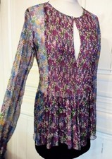 ANTIK BATIK TUNIQUE SOIE OLENE