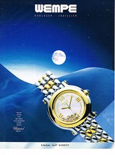 PUBLICITE ADVERTISING  1994   CHOPARD  montre HAPPY SPORT