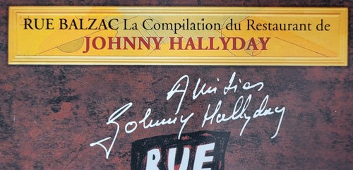 Johnny hallyday rue balzac - johnny,