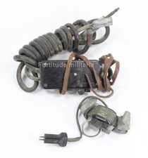 Ensemble radio pour tankiste US - US ARMY WW2  ( matériel original )