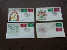 FRANCE - 4 enveloppes 1er jour