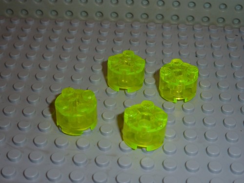 Lego trneongreen round - lego,