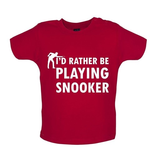 Rather playing snooker - i'd, be