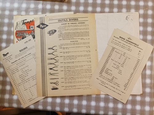 Lot ancien publicite - lot,