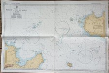 CARTE MARINE  BIZERTE TO CAPO