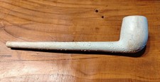 ancienne pipe en terre cuite émaillée NO Gambier