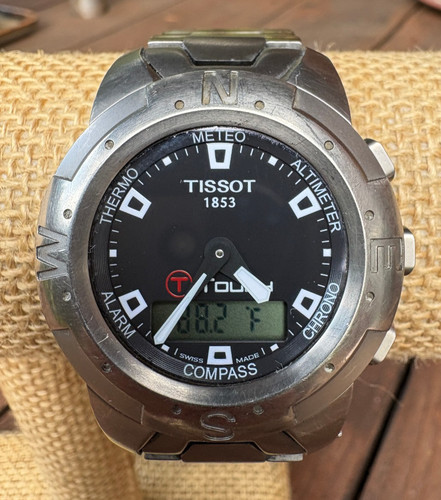 Tissot touch watch men 42mm - tissot,