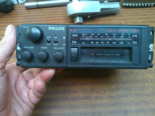Philips r361 radio cassette - philips,
