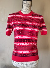 Pull manches courtes femme