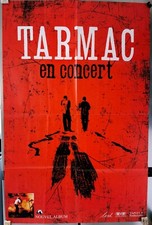 TARMAC (Louis Attaque) Affiche concert originale Tour "l'Atelier" 2001 78x120cm