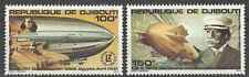 Timbres Aviation Djibouti PA144/5 ** lot 20384