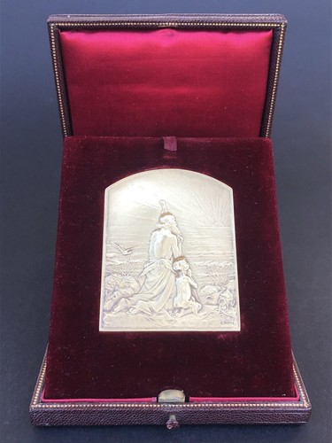 Ancienne medaille argent - ancienne, en