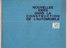 Catalogue brochure NSU gamme (avec RO 80) 11/1968 France