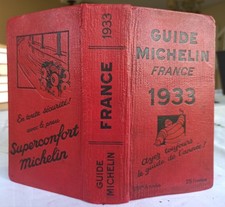 Guide MICHELIN France 1933 =