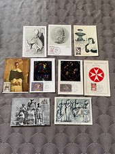 BON LOT DE 9 CARTES  1 ER JOUR DE 1955  à  1966   BONNE COTE