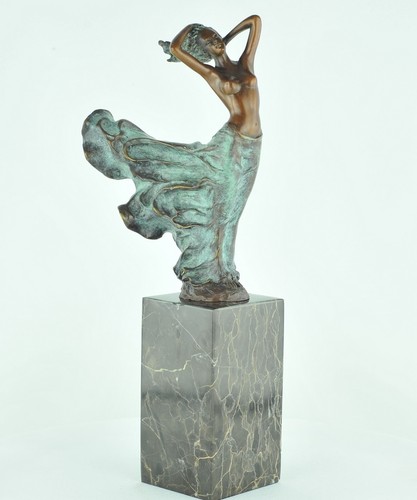 Statue sculpture danseuse nue - sculpture,