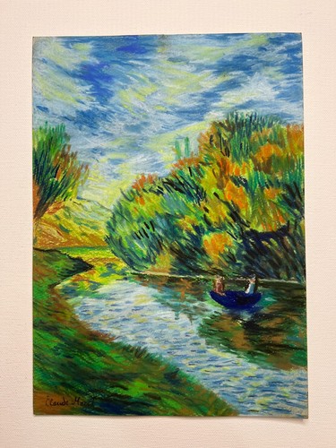 Dessin peinture claude - dessin,