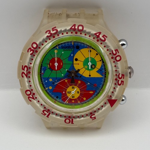 Montre chrono swatch aqua - chrono,