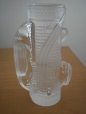 PORTE BRIQUET Cristal ESTAMPiLLé 380 grs  Cristallerie Royale de CHAMPAGNE Arts