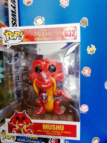 Mulan funko pop 632 mushu - mulan,