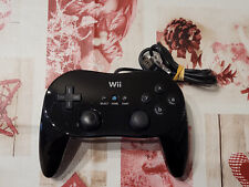 OFFICIEL CONTROLLER NINTENDO WII MINI U MANETTE CLASSIC PRO WII NOIRE