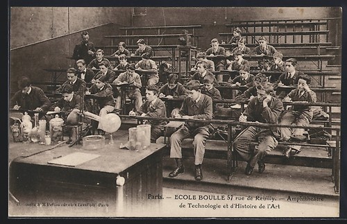 Cpa paris amphitheatre - cpa, paris,