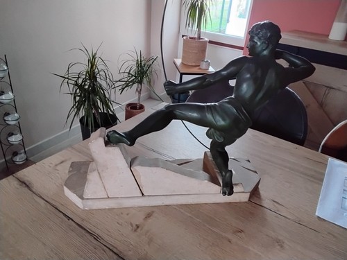 Sculpture jean roncourt en - sculpture,