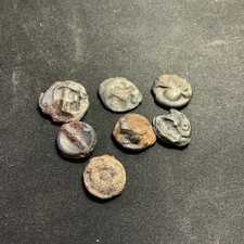 Lot de 7 potins Gaule Belgique celtique