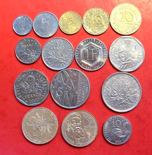 Lot pièces de monnaies