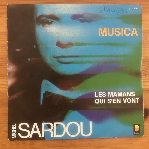 Michel sardou 45t musica - sardou, /