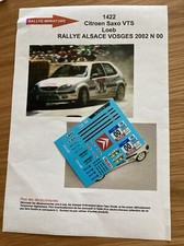 DECALS 1/43 CITROEN SAXO