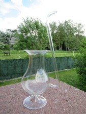 PIPE à COGNAC en Verre sur pied 20,5 cm haut N de Napoléon