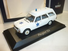 1/43 NOREV PEUGEOT 504 AMBULANCE