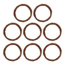  8 PCS Anneau De Lierre En Cercle Base Couronne Noel Vigne Naturelle