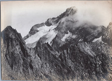 France, Sommet du du Gélas, Vintage print, ca.1900 Tirage vintage tirage d&#03