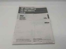 Nikon ED 80-200Mm F/2.8 Af