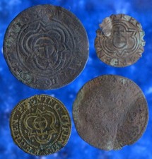 FRANCE MEDIEVAL TOKENS TO IDENTIFY GERMAN NUREMBERG GERMANY TOKEN COIN 16th c.