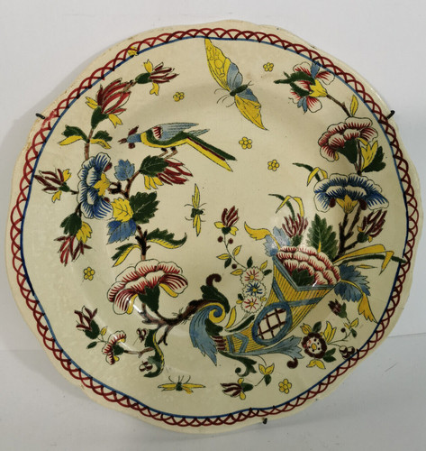 Ancienne assiette creuse - ancienne, en