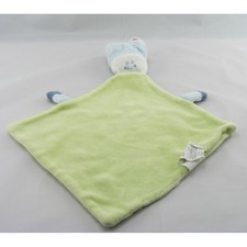 Doudou plat ane cheval bleu