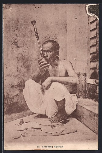 Smoking hookah carte postale - smoking,