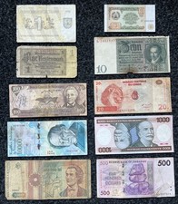 Banknotes World 🌎 #lot 10 Billets Monde #ref:205.