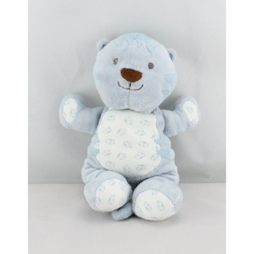 Doudou chat bleu tcf tout - doudou,