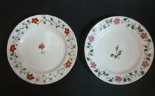2 belles assiettes Creil