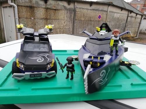 Playmobil top agent 4882 - agent, 4882+4878