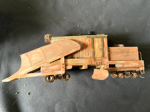 Wagon deneigeur train - wagon, ho