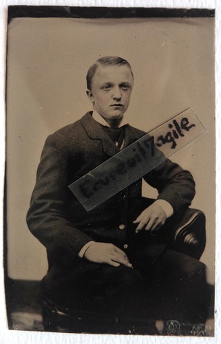 Ferrotype photo portrait - 1/6,
