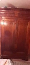 armoire  ancienne bois massif Noyer super état 2 tiroirs à l'intérieur + 1 grand
