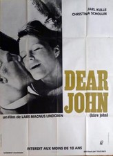 DEAR JOHN - KARE JOHN - SWEDEN / KULLE / SCHOLLIN - ORIGINAL LARGE MOVIE POSTER