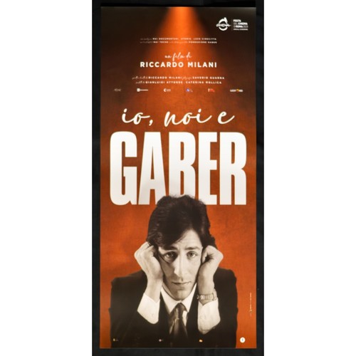 Affiche noi giorgio gaber - noi,
