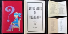 Claude TCHOU - Devinettes et Charades. 1970. Collection "Le Livre de Chevet".